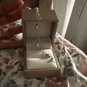 Elegant 950 Silver Beaded Bracelet ✨